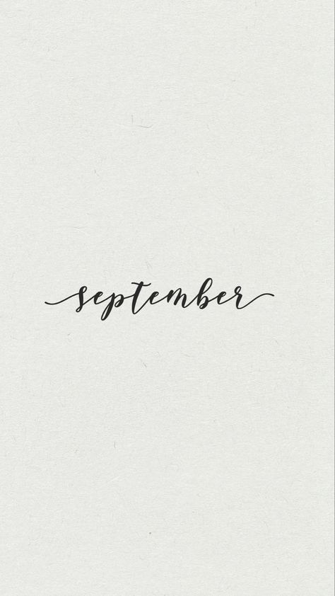 September In Calligraphy, September In Cursive, September Word Art, September Wallpaper Aesthetic Iphone, Aesthetic September Wallpaper, September Wallpaper Backgrounds, September Aesthetic Quotes, September Aesthetic Month, September Lockscreen