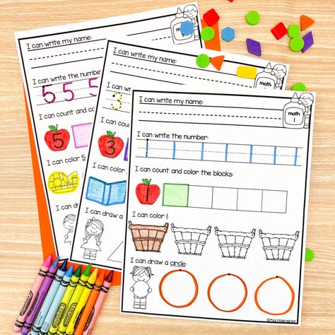 Kindergarten morning work is an excellent way to start your morning. There are so many benefits of using morning work for kindergarten skill practice. Check out this post for tips and resources to help you make the most of a morning work routine for kindergarten! Preschool Morning Work Worksheets, Preschool Morning Work, Activities For September, Morning Work Routine, Writing Activities For Kindergarten, Work For Kindergarten, Kindergarten Morning Work, Miss Kindergarten, Become More Confident