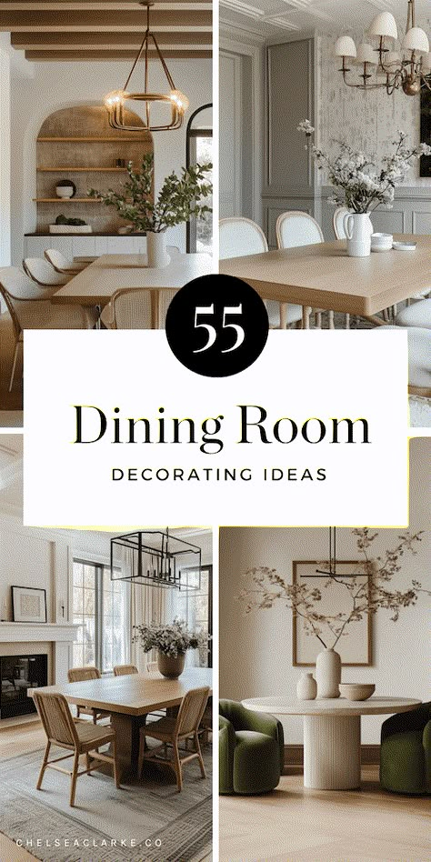 Dining Room Server Ideas, Dining Room Decor Long Table, Dining Table Daily Decor, Light And Airy Dining Room Ideas, Dining Rooms 2024, How To Style Dining Room Table, Cozy Dining Room Decor, Dining Room 2024, Formal Dining Room Decor Ideas