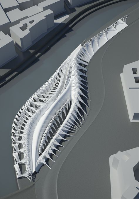 Parametric Design Studies on Novel Interiorities for Existing Structural Systems / 0RN8 Algorithm Design, Architecture Magazine, Architectural Competition, Parametric Architecture, Generative Design, Parametric Design, Architecture Magazines, Bridge Design, Structure Architecture