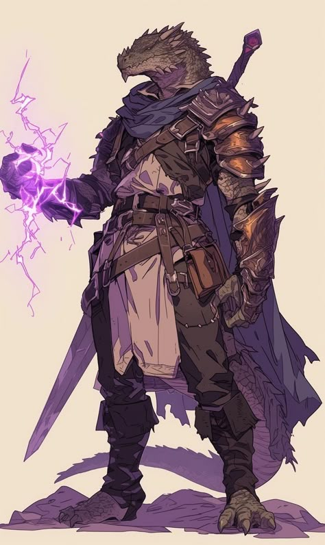 Male Dragonborn, Dragonborn Character Design, Dragonborn Sorcerer, Dragonborn Dnd, Dnd Dragonborn, Dungeons And Dragons Art, Dungeons And Dragons Classes, Dnd Character Ideas, Roleplay Characters