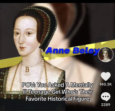 Anne Boleyn Facts, Anne Boleyn Aesthetic, Six Wives Of Henry Viii, Historical Humor, Tudor Dynasty, Tudor Era, History Jokes, The Tudors, Horrible Histories