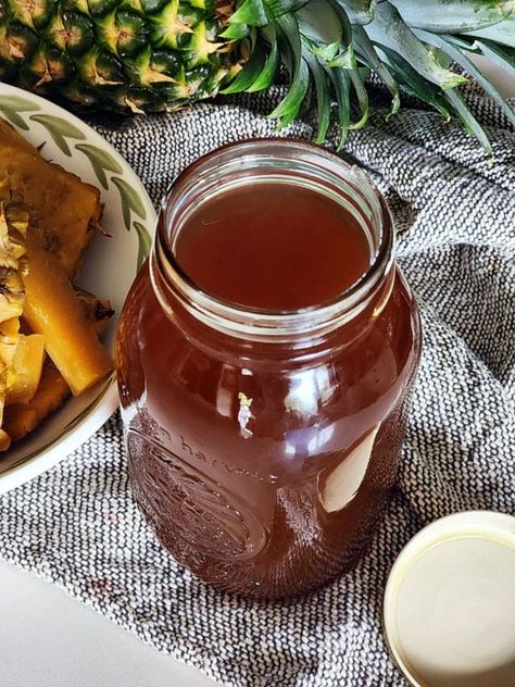 Simply the Best Pineapple Skin Tea | pineapple skin tea | pineapple Pineapple Scraps Tea, Pineapple Peel Tea Recipe, Pineapple Skin Tea Recipe, Pineapple Skin Tea, Pineapple Skin, Pineapple Tea, Pineapple Health Benefits, Pineapple Benefits, Skin Tea