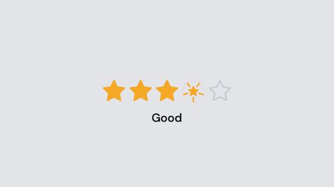 A star rating where stars pop out one by one if you choose a higher rating.... 5 Star Rating Icon, Star Rating Icon, Html5 Templates, Instagram Logo, Syntax, Pop Out, Star Rating, One By One, You Choose