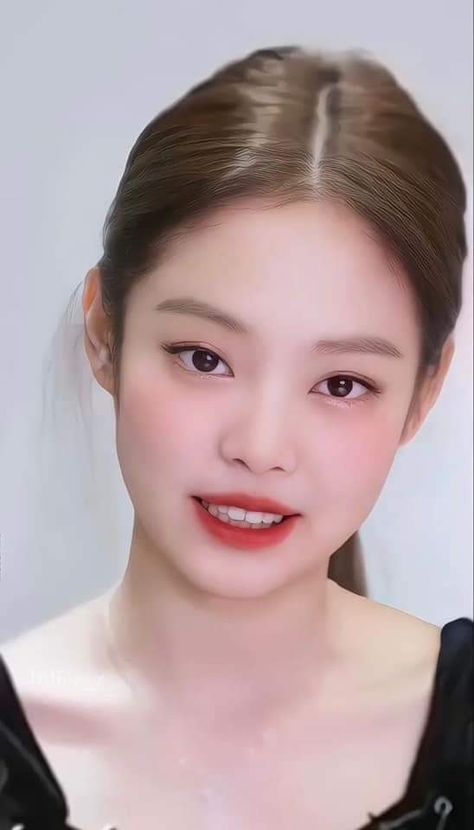 Jennie With No Makeup, Jennie Kim No Makeup, Jennie Front Face, Jennie No Makeup, Jennie Without Makeup, Jennie Visual Face, Jennie Face, Jennie Senada, Jennie Queen