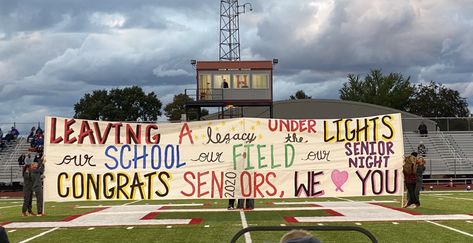 Fnl Run Through Banners, Senior Run Through Signs, School Nessesities, Senior Night Run Through Signs, Football Run Through Signs High School, Senior Night Signs, Football Banners Run Through, Run Through Signs Football, Senior Cheer Banners