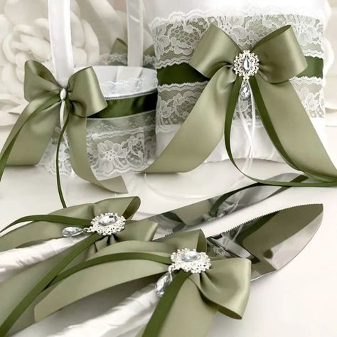 Excited to share the latest addition to my #etsy shop: Sage Green Flower Girl Basket and Ring Bearer Pillow Set Olive Moss Pastel Green Wedding Garter Bride Cake Knives Server Rustic Decor https://etsy.me/458laSC #greenwedding #sagegreenwedding #rusticwedding #wedding #weddingceremony #weddinggift #flowergirlbasket #ringbearerpillow #weddingdecor #sagewedding #weddingaccessories #weddingparty #weddingdecor #bridetobe #bride #weddinginspiration #weddinginspo #weddingidea #rusticweddingdecor ... Sage Green And Silver Wedding, Pastel Green Wedding, Green Wedding Garter, Bride Cake, Sage Green Flowers, Brides Cake, Sage Wedding, Flower Girl Baskets, Wedding Garter Set