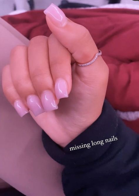 Natural Pink Toe Nails, Military Nails, Void State, Natural Looking Acrylic Nails, Nail Aesthetic, 2023 Nails, Acrylic Nail Set, Braided Hairstyle, Simple Gel Nails