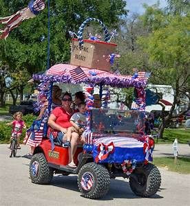 4th july decorated golf carts - Yahoo Image Search Results 4th Of July Golf Cart, Organized Car, Fouth Of July Crafts, Golf Cart Decorations, Parade Float Supplies, Used Golf Carts, Friends First, Custom Golf Carts, 4th Of July Parade