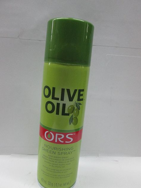 Olive Oil Ors Nourishing Sheen Spray, 11.7 oz * This is an Amazon Affiliate link. You can find out more details at the link of the image. Olive Oil Hair Spray, Olive Oil Hair, Fine Curly Hair, Olive Oil Spray, Hair Supplies, Shoulder Hair, Hair Essentials, Permed Hairstyles, Curly Hair Styles Naturally