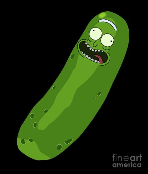 Pickle rick is a funny character and my favorite! Pickle Rick Nails, Pickled Rick, Pickle Rick Pumpkin, Pickle Rick Clay, Rick And North Painting, Pickle Rick Drawing, Pickle Rick Painting, Rick And Morty Pickle Rick, Pickle Drawings