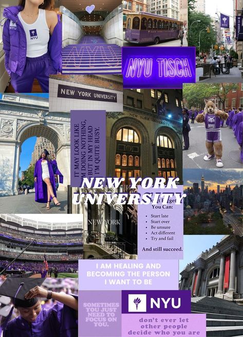 University Inspiration, College Vision Board, Life After High School, College Motivation, Serve Others, New York University, Licensed Practical Nurse, Medical School Motivation, College Aesthetic