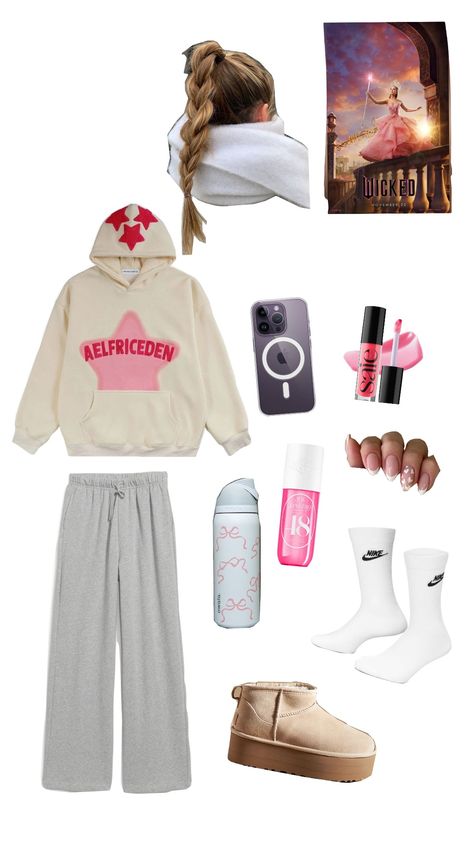 Cute and comfy outfit for the movie theater Cinema Night Outfit, Outfit Ideas For The Movies, What To Wear For Movie Date Outfit Ideas, Cute Movie Theater Outfits, Comfy Movie Theater Outfits, Movie Outfit Ideas Comfy, Movie Night Outfit Casual Comfy, Outfits For The Movies, Going To The Movies Outfit