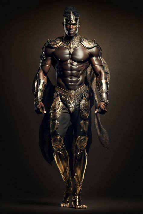 Black Gods, African Superhero, Black Power Art, Afrofuturism Art, Panther Art, Black God, Black Royalty, Black Comics, Image Swag