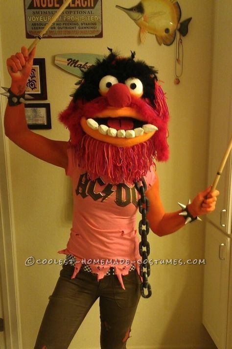 Ultimate Animal and Gonzo Muppets Costumes Crazy Cat Lady Halloween Costume, Animal Muppet, Baby Names Girl, Great Costume Ideas, Crazy Costumes, Names Girl, Names Baby, Animal Costumes, The Muppets