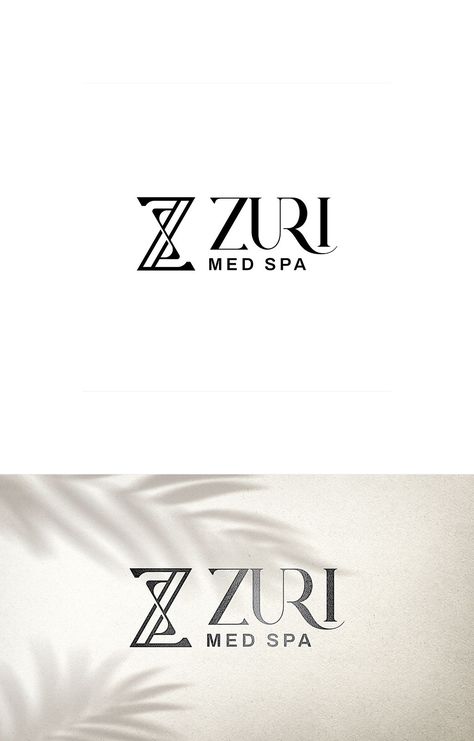 Zuri Med Spa by Jaymin on Dribbble Logo Typo, Spa Design, Med Spa, Identity Logo, Global Community, Creative Professional, Spa, ? Logo, Quick Saves