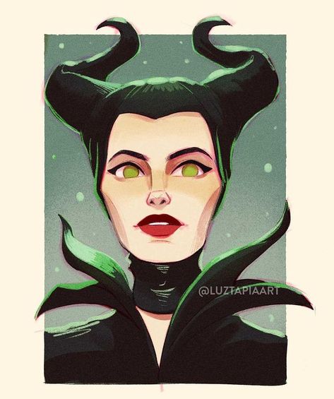 Winx Trix, Luz Tapia Art, Six Fanarts, Sleeping Beauty Maleficent, Evil Disney, Female Villains, Pinturas Disney, Amazing Art Painting, Human Art