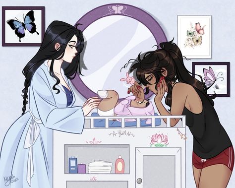 Female Wangxian, A Yuan, Female General, Mdzs Wangxian, Mxtx Novels, Mpreg Anime, Manga Story, Mermaid Pictures, Mo Dao Zu Shi