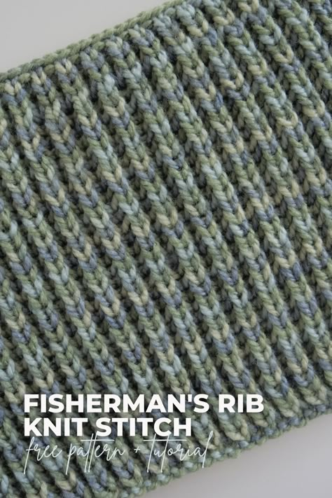 Fisherman's Stitch Crochet, Fisherman Rib Scarf Knitting Pattern, Fisherman Rib Scarf, Knitting Fishermans Rib, Fisherman Knit Scarf Pattern, Fisherman’s Rib Knit Scarf, Fisherman Rib Hat Pattern, Fishermans Rib Scarf, Ribbing Stitches Knitting