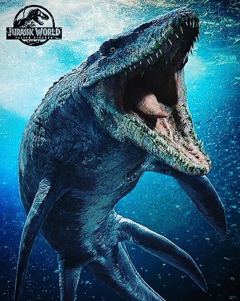 Jurassic World Fallen Kingdom on Instagram: “First look at the mosasaurus! #jurassicworld #jurassicworldfallenkingdom #fallenkingdom =============================== Watch the 1st…” Jurassic World Wallpaper, Marine Reptiles, Ancient Creatures, Fallen Kingdom, Jurrasic Park, Jurassic World Fallen Kingdom, Michael Crichton, Jurassic World Dinosaurs, Clay Stuff