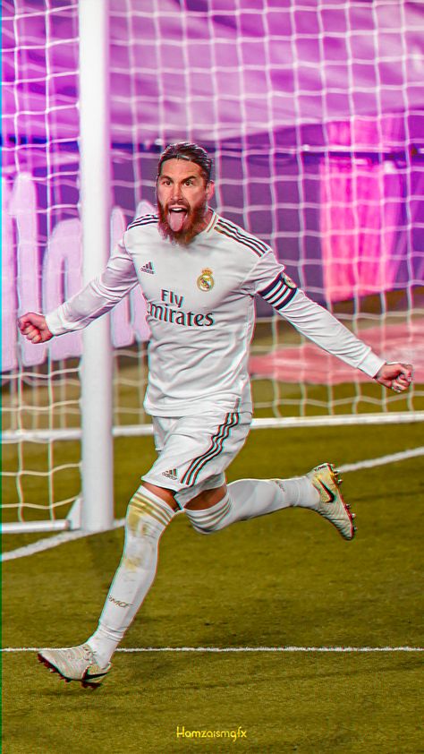 Sergio Ramos Body, Real Madrid Logo Wallpapers, Real Madrid Football Club, Real Madrid Logo, Real Madrid Team, Football Or Soccer, Team Goals, Ronaldo Real Madrid, Real Madrid Wallpapers