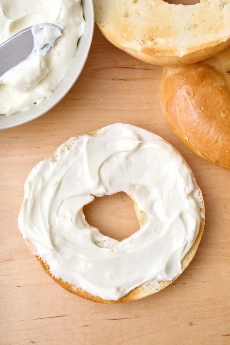 How to Make Whipped Cream Cheese - Feel Good Foodie How To Whip Cream Cheese, Cream Cheese At Home, Diy Whipped Cream, Make Whipped Cream, Perfect Whipped Cream, Groceries List, Eggs In Oven, Salmon Sushi Rolls, Feel Good Foodie