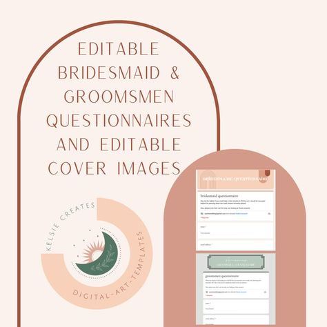 Bridesmaid questionnaires are the newest TikTok trend, and for good reason. I took that idea and ran with it, also creating a Groomsmen questionnaire!! These questionnaires are FULL of questions that will help you down the line while planning your wedding! Bridesmaid Questionnaire, Bridesmaid Groomsmen, Wedding Planning Tools, Google Form, Header Image, Google Forms, Bridesmaids And Groomsmen, Plan Your Wedding, Web Browser