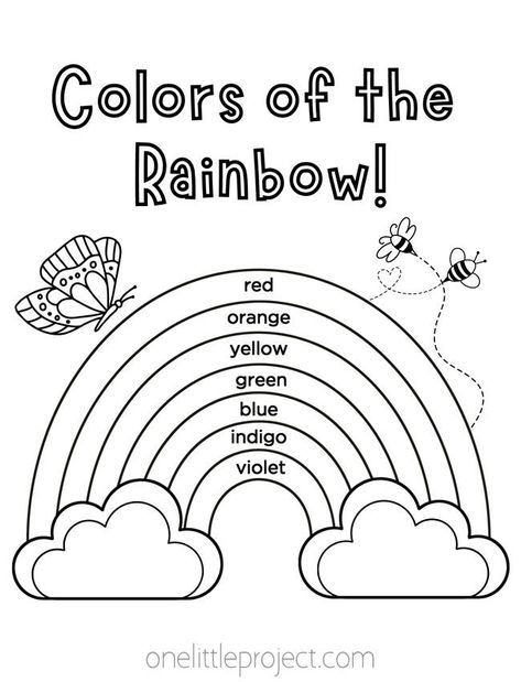 Free printable rainbow coloring pages that are great for both kids and adults. These rainbow coloring sheets are a great kids activity, perfect for rainy weather, sleepovers, or a rainbow themed birthday party! Relax and enjoy coloring a rainbow coloring page featuring a unicorn, sloth, mermaid, and more. And they're all FREE to download and print! Unicorn Activity Sheets, Free Rainbow Coloring Pages, Rainbow Pictures For Kids, Rainbow Coloring Sheet, Grade 4 Art Projects, Rainbow Pattern Printable, Rainbow Coloring Pages Free Printable, Rainbow Coloring Page, Free Printable Rainbow