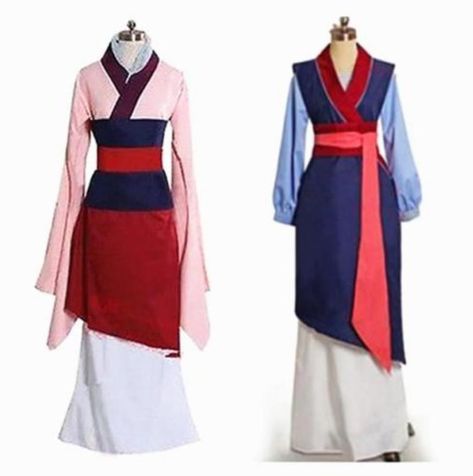 Mulan Dress, Blue Princess Dress, Disney Characters Costumes, Halloween Kids Costumes Girls, Hua Mulan, Movie Cosplay, Full Body Costumes, Princess Dress Kids, Disney Princess Dresses