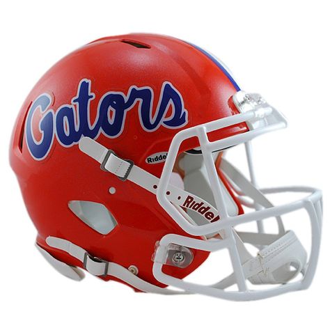 Riddell Florida Gators Revolution Speed Full-Size Authentic Football Helmet College Football Helmets, Florida Gators Football, Kennesaw State, Gators Football, Football Helmet, Helmet Design, University Of Florida, Florida Gators, Ncaa Football