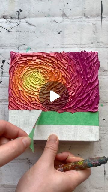 Canvas Painting With Knife, How To Use A Pallet Knife, Pallet Knife Painting Acrylic, Palette Knife Painting Tutorial, Knife Painting Acrylic, Thick Painting, Palette Painting, Painting Styles, Palette Knife Art