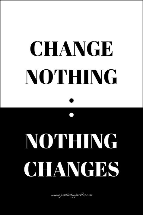 CHANGE NOTHING AND NOTHING CHANGES: Let’s talk about change. The only way for change to be possible is by force or by choice.⁣Interesting, right? Sometimes the Universe changes something in our lives that we did not even see coming. Most times, however, change is merely a choice we can make ourselves.⁣Do you want to change something or not? CLICK TO READ MORE! #positivelife #positivethinking #positivequotes #positivemind #mindsetcoach #lifecoachforwomen #changequotes #quoteoftheday #change #love Time To Change Wallpaper, Change The Way You Think Quotes, Nothing Changes Until You Change, Change Requires Change, If You Change Nothing Nothing Changes, Nothing Changes If Nothing Changes Wallpaper, Be The Change You Want To See, Look Change Ideas, Change For The Better Quotes