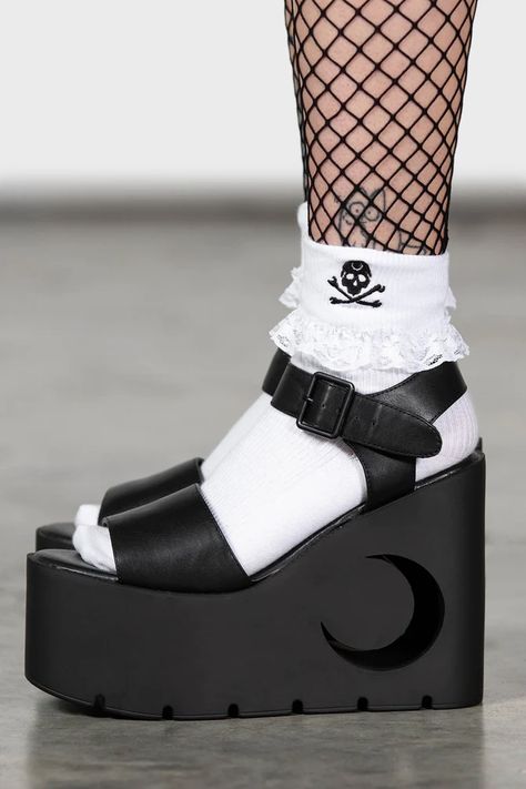 PLATFORMS | Killstar Pink Platform Boots, Goth Platform Boots, Black Creepers, Goth Platforms, Oxford Wedges, Platform Combat Boots, Platform Boots Women, Platform Loafers, Swag Shoes