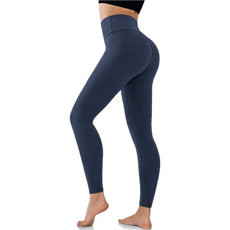 These Refeel yoga pants fit like a dream and have all the features I need to stay comfortable while working out: high waist, pockets, and tummy control. Perfect for any kind of workout! Color: Dark Blue Blue Fitted Breathable Yoga Pants, Blue Stretch Leggings For Yoga, Blue Stretchable Yoga Pants, Blue Seamless Yoga Pants, Blue Sporty Yoga Leggings, Yoga Pants Fit, Cute Volleyball Outfits, Volleyball Leggings, Workout Yoga Pants