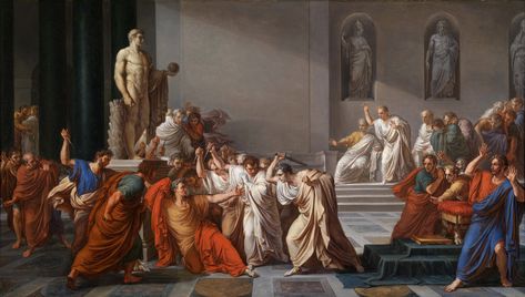 Beware the Ides of March: The Assassination of Julius Caesar Roman Senator, Gaius Julius Caesar, The Ides Of March, Mark Antony, Roman Republic, Rome Antique, Guy Fawkes, History Painting, Julius Caesar