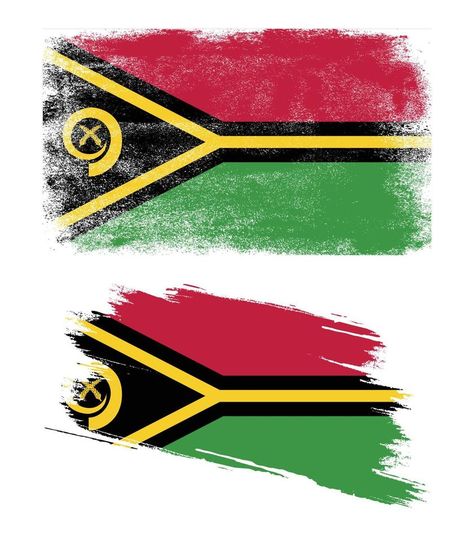 Vanuatu flag in grunge style Vanuatu Flag, Vector Cartoon, Grunge Style, Vanuatu, Grunge Fashion, Vector Free, Royalty, Royalty Free, Flag