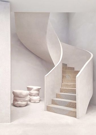 Jil Sander Aesthetic, Staircase Design Modern, Interior Stairs, Empty Room, Minimalism Interior, Minimalist Architecture, Decor Minimalist, Staircase Design, Stairs Design