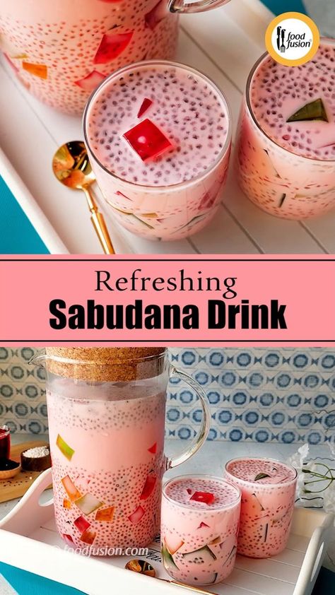 A refreshing Iftar drink idea for you. Kids and adults both will love it, Sabudana and Tukh Malanga (Basil Seeds Benefits) have multiple health benefits, they provide the much-needed energy #HappyCookingToyou #FoodFusion Written Recipe: https://bit.ly/2PCLXV0 | Food Fusion | Food Fusion · Original audio | Reels Basil Seeds Benefits, Sabudana Recipes, Seeds Benefits, Food Fusion, Basil Seeds, Fusion Food, Recipes Vegan, Vegan Recipes Healthy, Iftar