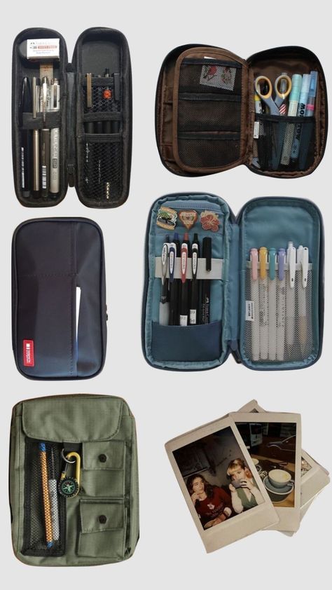 School Bag Essentials, Inside My Bag, Study Stationery, Handbag Essentials, What In My Bag, Pens And Pencils, School Motivation, Essential Bag, 가을 패션