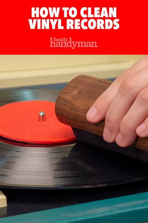 How to Clean Vinyl Records House Cleaning Hacks, Vinyl Record Cleaning, Clean Vinyl Records, Vinyl Room, Deep Cleaning Hacks, Clean Your House, Cleaning Games, Professional House Cleaning, Mildew Remover