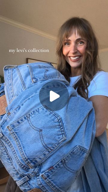 millennial mom w/gen z style on Instagram: "when the jeans are good, the rest don’t matter.🎶👖👌🏼 vintage levi’s >>> my favorite style numbers are 501s, 505s, 560s, + 509s. so next time you’re thrifting, keep an eye out for these numbers!😘 #vintagelevis #denimcollection" Levis 505 Woman Outfit, Jean Levi’s 501 Outfit, Levi’s 501 Jeans Outfit Women, Levi’s 505, Levis 501 Outfit Vintage, Medium Wash Jeans Outfit, Vintage Levis Jeans Outfit, 501 Jeans Outfit, 501 Levis Women Outfits