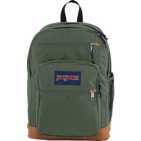 JanSport Cool Student Backpack - Muted Green - School Backpacks ($55) ❤ liked on Polyvore featuring bags, backpacks, green, fake leather backpack, faux-leather backpacks, jansport, backpack bags and pocket backpack Backpacks Jansport, Jansport Backpacks, Mochila Jansport, Travel Wallet Organizer, Student Laptop, Iphone Bag, Muted Green, Bag Aesthetic, Authentic Designer Handbags