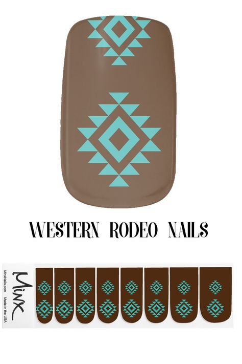 Western nails rodeo nails cowgirl simple nails matching nails minx nail art Western Pedicure, Simple Matching Nails, Rodeo Nails Designs, Boho Western Nails, Cowboy Party Invitations, Cowgirl Bridal Shower, Rodeo Nails, Nails Plain, Nails Inspiration Pink