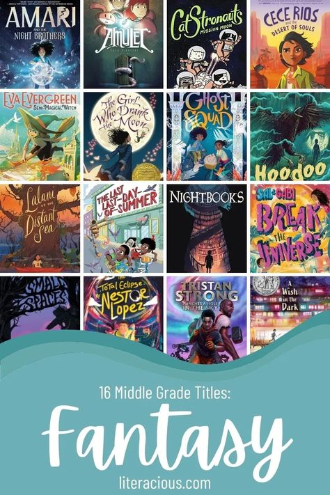 16 Middle Grade Titles: Fantasy