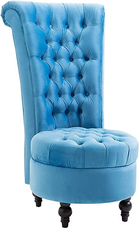 Single Chair Design, Single Chair Sofa, Armless Chair Living Room, Latest Sofa Set Designs, Modern Living Room Sofa Set, High Back Accent Chairs, Modern White Living Room, Royal Chair, Blue Velvet Chairs