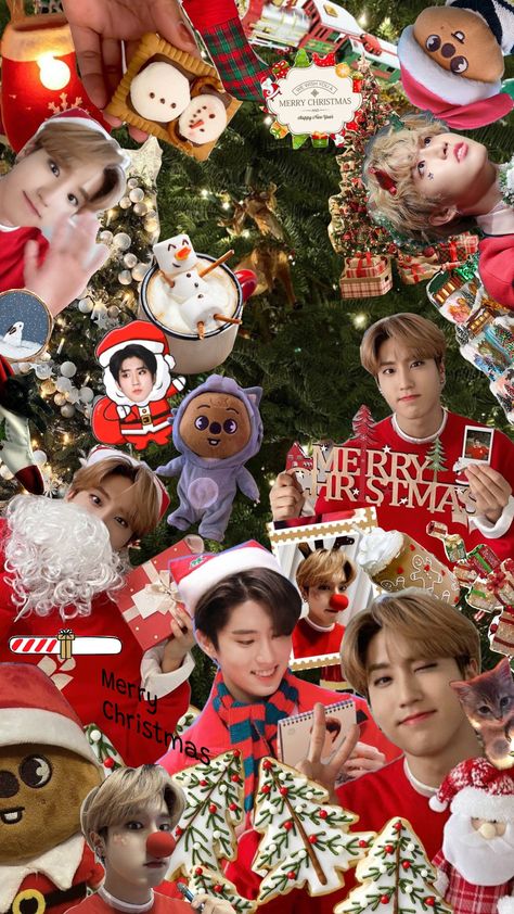 han jisung christmas wallpaper , red #christmas #merrychristmas #han #jisung #straykids Seungmin Christmas Wallpaper, Korean Christmas Wallpaper, Han Jisung Christmas Wallpaper, K Pop Christmas Wallpaper, Stray Kids Wallpaper Christmas, Christmas Kpop Wallpaper, Han Jisung Christmas, Straykids Christmas Wallpaper, Kpop Christmas Wallpaper