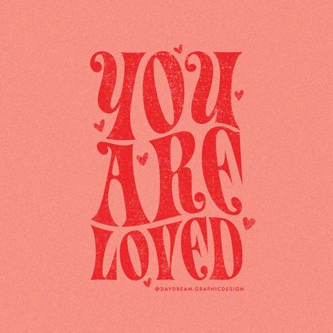 Dana Bortz | Graphic Designer on Instagram: “Happy LOVE Day, my friends! ❤️ Celebrating love in ALL it's forms today! I have such a heart for being inclusive on Valentine's Day... I've…” February Quotes, Retro Lettering, Friends Celebrating, Happy Love Day, Latest Fonts, Hand Drawn Type, T Shirts Ideas, Letter Form, Love Day