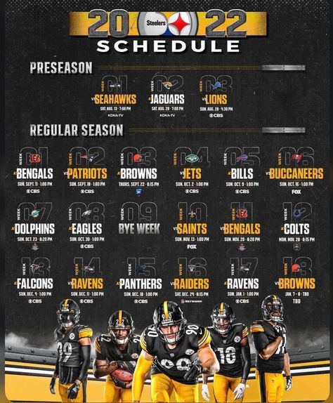 Football Calendar, Schedule Calendar, Football Schedule, Football Photography, Steeler Nation, Basketball Design, Sport Poster, Calendar Design, Pittsburgh Steelers