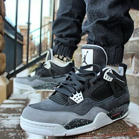 Air Jordan 4 "Fear" Jordan 4 Fear, Sneakers Instagram, Vapormax Nike, Best Sneaker, Nike Foamposite, Nike Shoes Jordans, Shoes Teen, Popular Sneakers, Nike Air Jordans