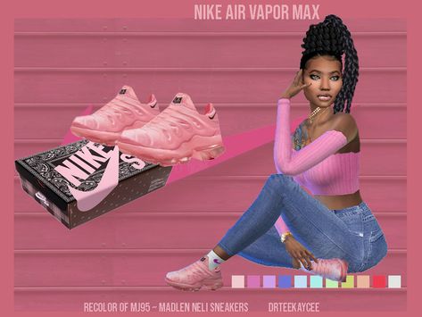 The Sims Resource - Nike Air Vapor Max ~ Recolor of Madlen Neli Sneaker Sims 4 Shoes Cc Sneakers Patreon, Sims4 Cc Women Shoes, The Sims 4 Cc Shoes Nike Jordan, Sims 4 Cc Female Shoes Patreon, Sims 4 Cc Jordans Shoes, Jordans Sims 4 Cc, Sims 4 Female Cc Shoes, Sims 4 Cc Shoes Decor, Sims 4 Jordan Shoes Cc